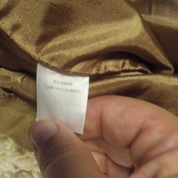 Pendleton Camel Virgin Wool Dress Slacks Pockets Career Office Size 14 - Picture 11 of 11